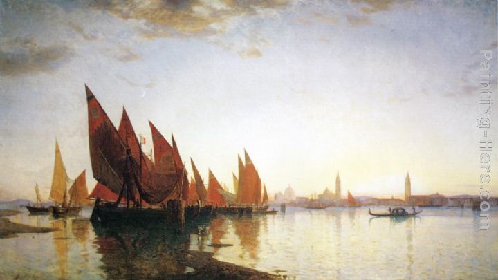 Venice painting - William Stanley Haseltine Venice art painting